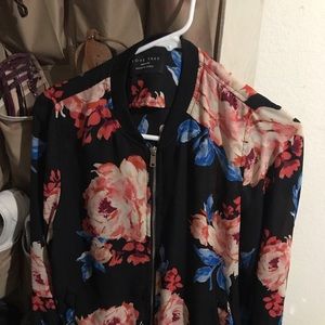 A cute floral jacket